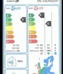 Κλιματιστικό NORDSTAR 12000 btu με wifi