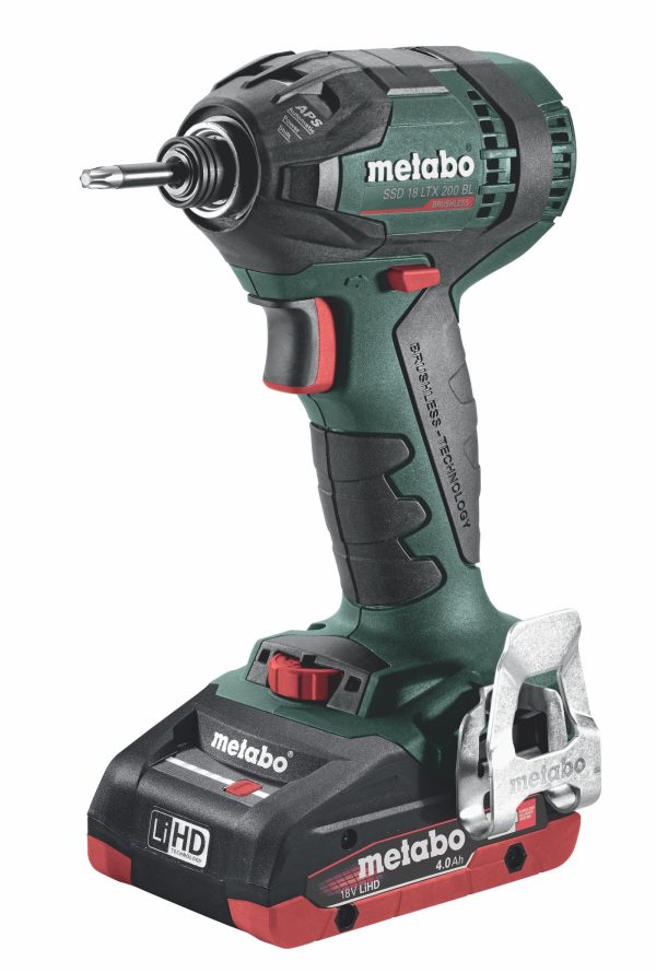 Metabo 18 Volt Παλμικό Κατσαβίδι Μπαταρίας SSD 18 LTX 200 BL