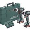 Metabo 12 Volt Combo Set Μπαταρίας 2.7.2 12V PowerMaxx SB 12 & PowerMaxx SSD 12