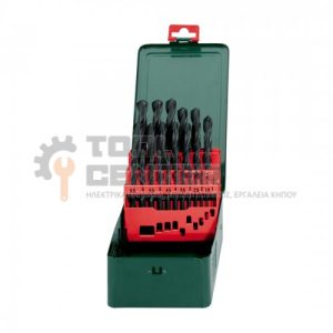 Metabo Σετ Τρυπάνια Μετάλλου HSS-R 1.5-13mm 25τμχ 627152000Metabo Σετ Τρυπάνια Μετάλλου HSS-R 1.5-13mm 25τμχ 627152000