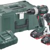 Metabo 18 Volt Combo Set Μπαταρίας 2.1.12 18 V BL LiHD SB 18 LT BL & SSD 18 LTX 200 BL