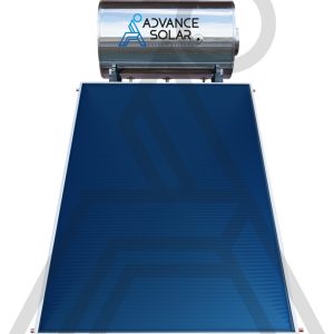 Advance Solar Evo Ηλιακός Θερμοσίφωνας 120 λίτρων Glass Διπλής Ενέργειας με 2τ.μ. Συλλέκτη