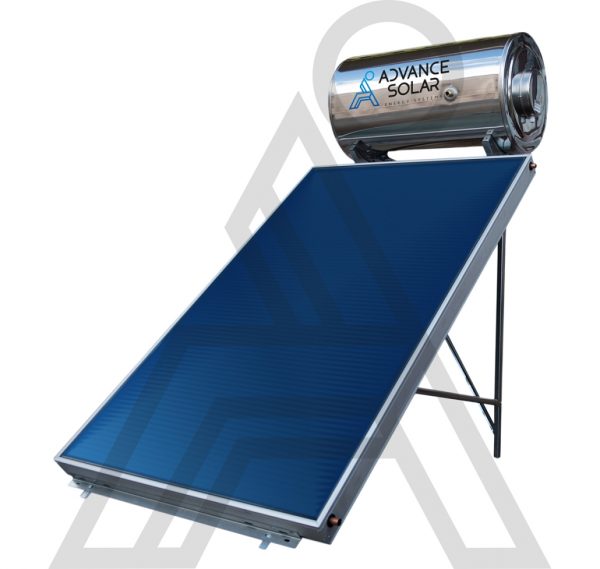 Advance Solar Evo Ηλιακός Θερμοσίφωνας 120 λίτρων Glass Διπλής Ενέργειας με 2τ.μ. Συλλέκτη