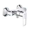 Grohe Bauloop 23633001 Μπαταρία Μπανιέρας Ασημί