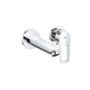 Grohe Bauloop New 20289001 Σετ Μίκτης & Στόμιο Εντοιχισμού Νιπτήρα 2 Εξόδων Ασημί