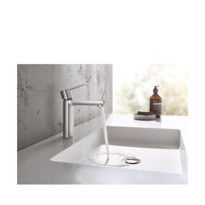 Grohe Lineare Αναμεικτική Μπαταρία Νιπτήρα Ασημί 32114001