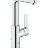 Grohe Lineare Αναμεικτική Μπαταρία Νιπτήρα Ψηλή Ασημί