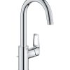 Grohe Bauloop Αναμεικτική Μπαταρία Νιπτήρα Ψηλή Ασημί 23763001