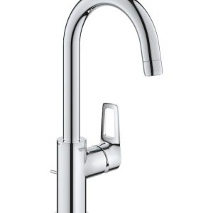 Grohe Bauloop Αναμεικτική Μπαταρία Νιπτήρα Ψηλή Ασημί 23763001Grohe Bauloop Αναμεικτική Μπαταρία Νιπτήρα Ψηλή Ασημί 23763001