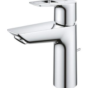 Grohe Bauloop Αναμεικτική Μπαταρία Νιπτήρα Ασημί medioum 23762001