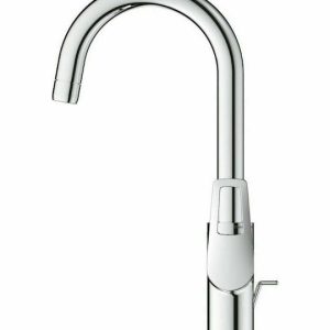 Grohe Bauloop Αναμεικτική Μπαταρία Νιπτήρα Ψηλή Ασημί 23763001