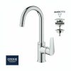 Grohe Bauedge Αναμεικτική Μπαταρία Νιπτήρα Ψηλή Chrome