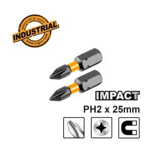 Κατσαβιδόμυτες Impact PH2x25mm 2 τεμ.Κατσαβιδόμυτες Impact PH2x25mm 2 τεμ.